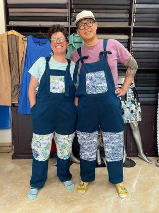 Clothes made at Duc Minh Custom Tailoring, photo by a customer (Allie Leiser)