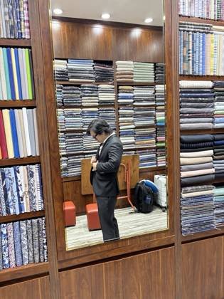 Clothes made at Đức Nhật Tailor, photo by a customer (Brendan Co)