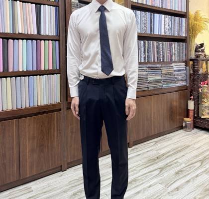 Clothes made at Đức Nhật Tailor, photo by a customer (Grace Kim)