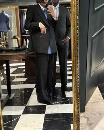 Clothes made at Duccio, photo by a customer (Amy T)