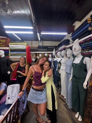 Clothes made at Dũng Design & Tailor, photo by a customer (Alyssa Meyer)