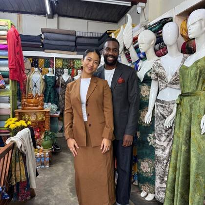 Clothes made at Dũng Design & Tailor, photo by a customer (zoe y)