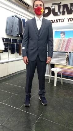 Clothes made at Dung Tailor, photo by a customer (Martin Grist)