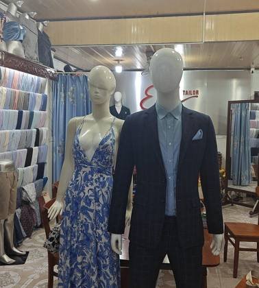 Clothes made at Elite Tailor, photo by a customer (José Manuel Santos)