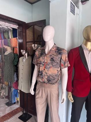 Clothes made at Elite Tailor, photo by a customer (Nicholas Ko)