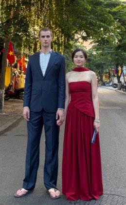 Clothes made at EMMI Tailor by Em's House, photo by a customer (Maggie Bui)