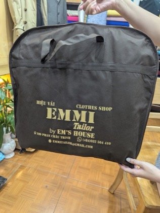 Clothes made at EMMI Tailor by Em's House, photo by a customer (WEI SHING Li)