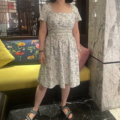 Clothes made at Feelingsilk, photo by a customer (Chingwan Fiona LEE)