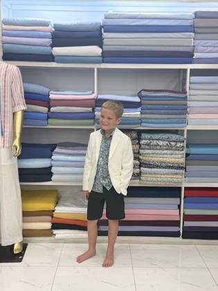 Clothes made at FiFi Tailors, photo by a customer (Jessica Gibson)