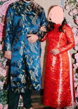 Clothes made at Fit & Fashion Tailors, photo by a customer (Amanda)
