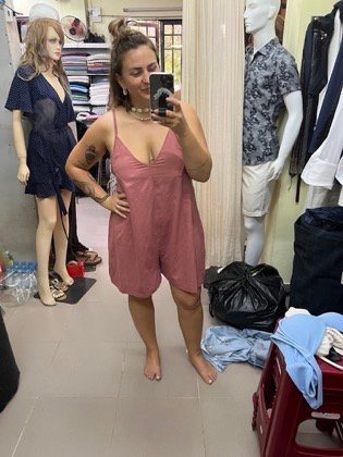 Clothes made at Five Seasons, photo by a customer (Miriam Hanser)
