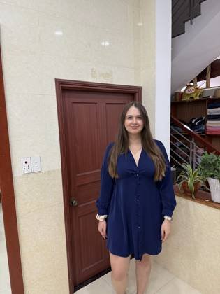 Clothes made at Gangaa Boutique, photo by a customer (Bianca Parzer)