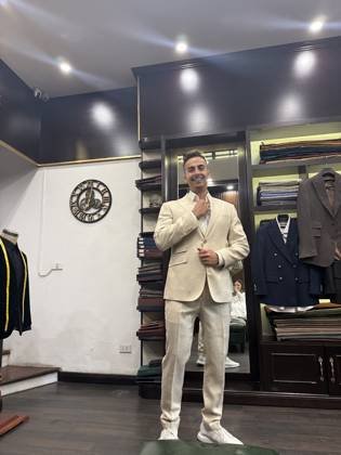 Clothes made at Gentlemen Bespoke Tailor Shop, photo by a customer (will mcinnis)