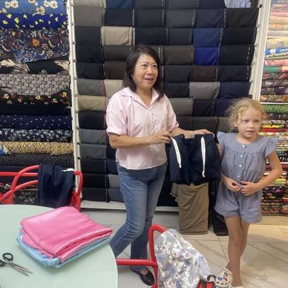 Clothes made at Gia Hung Tailor Shop, photo by a customer (Navigator625288)