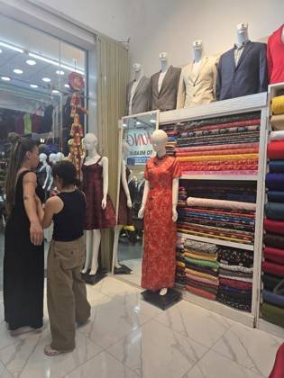 Clothes made at Gia Hung Tailor Shop, photo by a customer (Alex Thai)