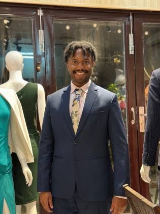 Clothes made at Golden Hand Custom Tailor, photo by a customer (Anthony James)