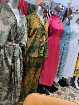 Clothes made at Golden Silk Tailor Hoi An, photo by a customer (Anson Law)