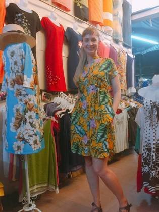 Clothes made at Grace garments, photo by a customer (marcy L)