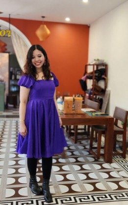 Clothes made at Gumi GM Tailor, photo by a customer (Dionne Hilda Chua)