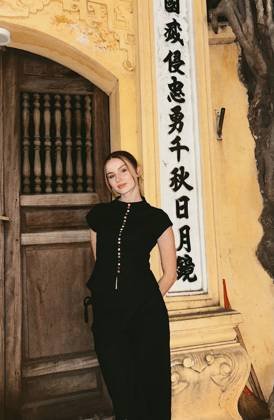 Clothes made at Hanoi Silk Art, photo by a customer (Alice Bourotte)