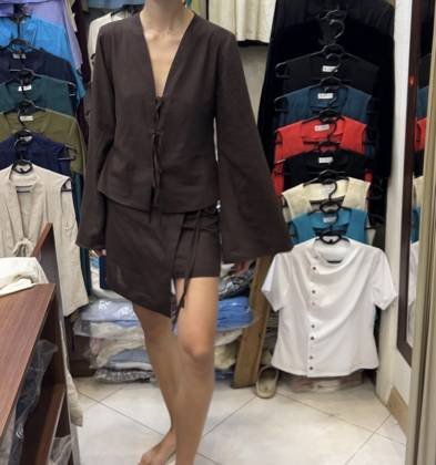 Clothes made at HC Hien Cao, photo by a customer (Julija Staskonytė)