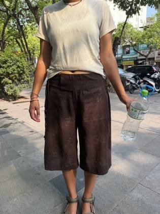 Clothes made at Hoàng Vân Silk, photo by a customer (Celeste Chhibber)