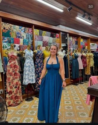 Clothes made at Huong Xuan Tailor, photo by a customer (Passport28670076607)