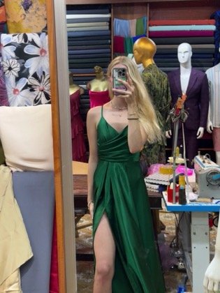 Clothes made at Huong Xuan Tailor, photo by a customer (Lina Mara Huber)