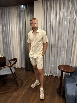 Clothes made at Izi Tailor 2, photo by a customer (Gaute Nordby)