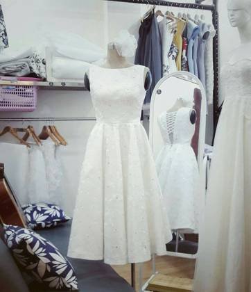 Clothes made at Jade Hanoi Tailor, photo by a customer (Ly Ngọc Mai)