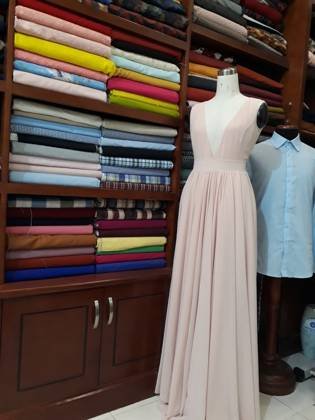 Clothes made at Jade Hanoi Tailor, photo by a customer (Trần Hằng)