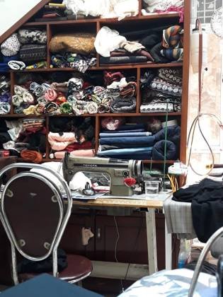 Clothes made at Jade Hanoi Tailor, photo by a customer (Juan)