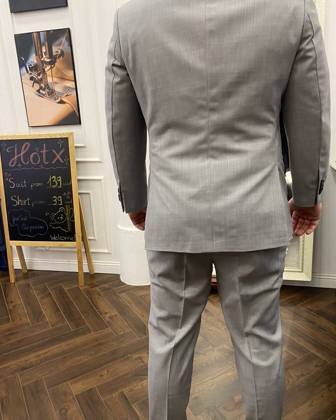 Clothes made at Juan's Tailor, photo by a customer (Donnamarie)