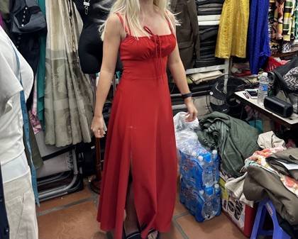 Clothes made at Kim Only Tailor Fashion, photo by a customer (Robert)