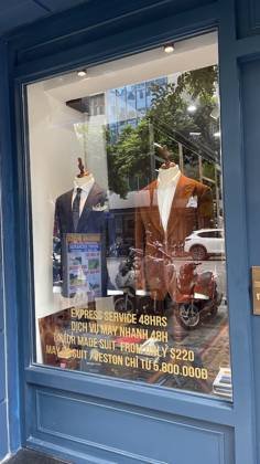 Clothes made at Kingsford Tailor, photo by a customer (Darren Appleton)