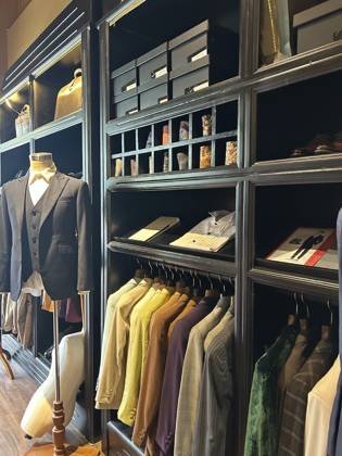 Clothes made at Kingsman Bespoke Tailoring, photo by a customer (Phương Nguyễn)