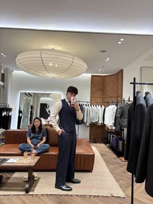 Clothes made at La Luot Tailor, photo by a customer (Nhat Nguyen)