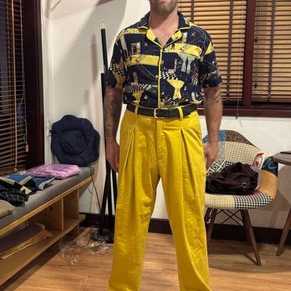 Clothes made at LaMy Tailor, photo by a customer (Miles R)