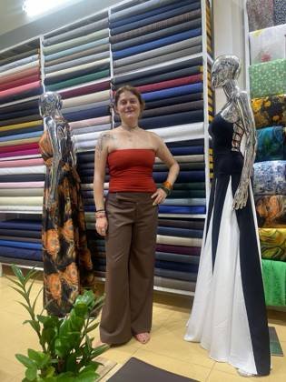 Clothes made at Local Tailor _in Hội An _ 85 Trần Cao Vân, photo by a customer (Maïté van Hoef)