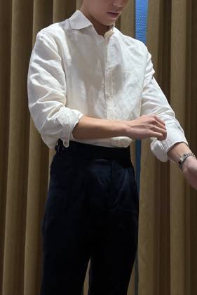Clothes made at Lodina Bespoke, photo by a customer (Darryl Low)
