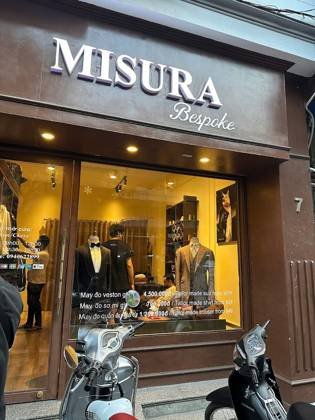 Clothes made at Lodina Bespoke, photo by a customer (Duong Nguyen)