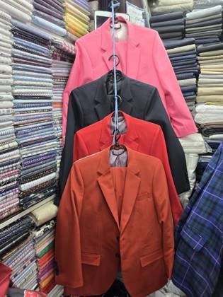 Clothes made at Long Tailor, photo by a customer (james heart)