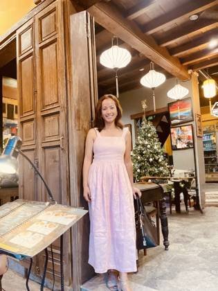 Clothes made at Lua Custom Tailor, photo by a customer (Encore Staging Services)