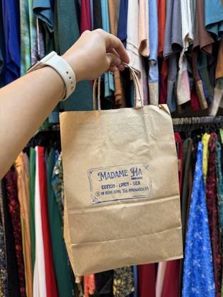 Clothes made at Madame Ha Handmade, photo by a customer (Giorgina Escoto)