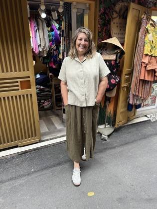 Clothes made at May, photo by a customer (kelly sopp)