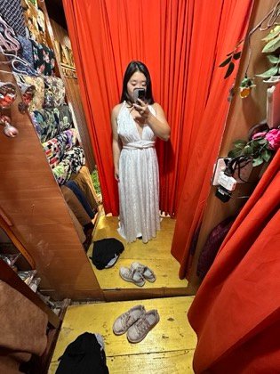 Clothes made at Maya Tailor Hoi An, photo by a customer (Kaylee Comai)