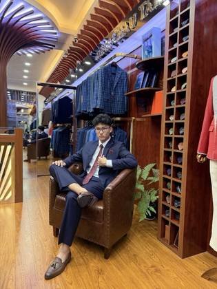Clothes made at Minh Chau Bespoke, photo by a customer (Zen Teo)