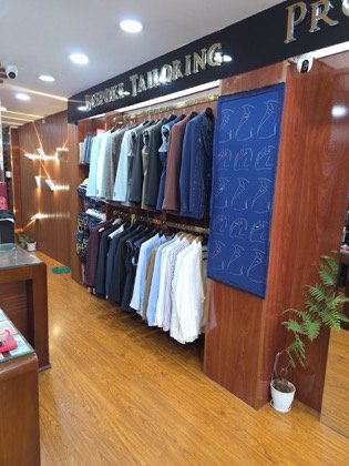 Clothes made at Minh Chau Bespoke, photo by a customer (Taras Titarenko)