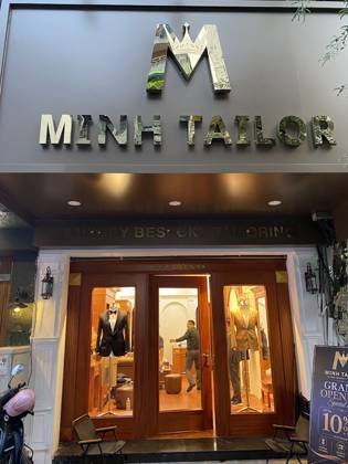 Clothes made at Minh Tailor, photo by a customer (Lin Fei Chen)