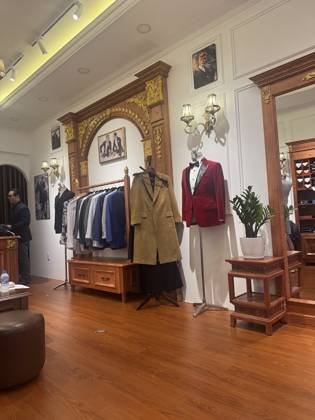 Clothes made at Minh Tailor, photo by a customer (Byrd Dumke)